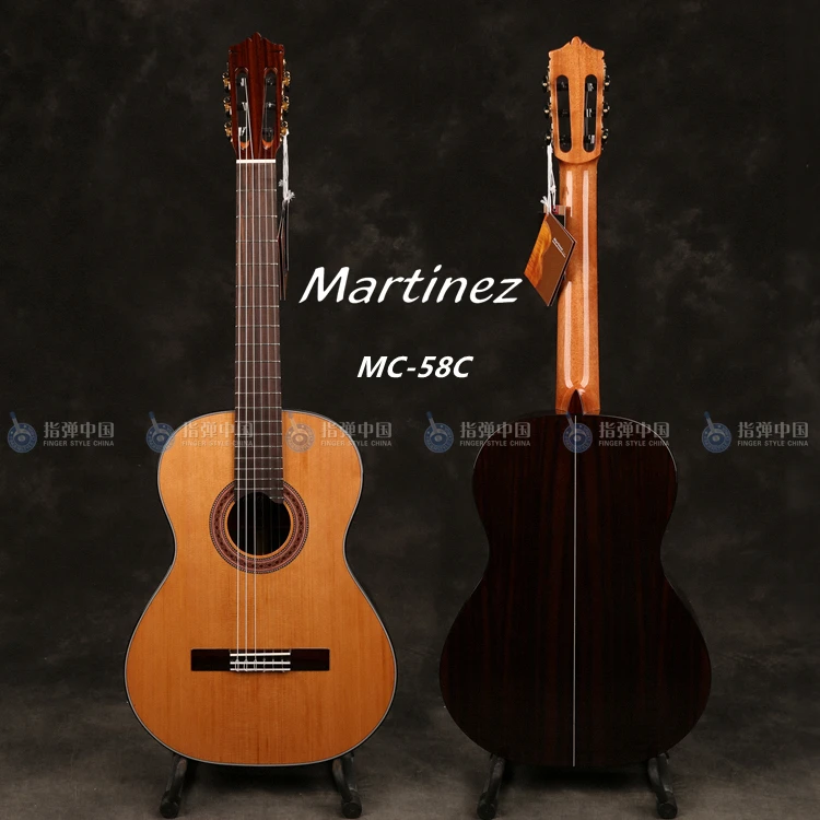 Martinez MC-58 Классическая гитара из цельного дерева, martinez Классическая гитара s