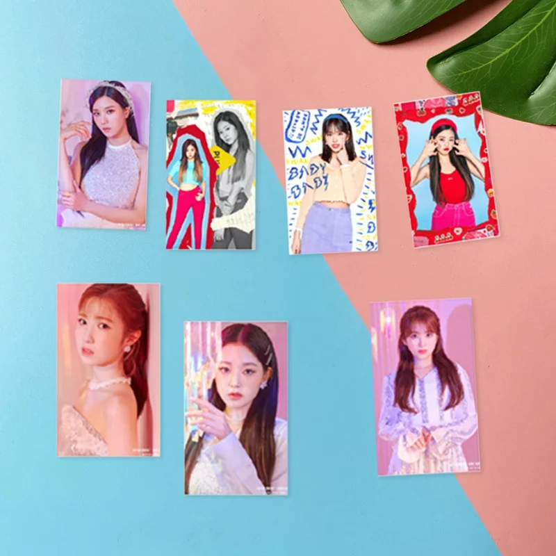 

30Pcs/Set KPOP IZONE Girls Team Album Photo Card Paper Cards Self Made LOMO Card Photocard