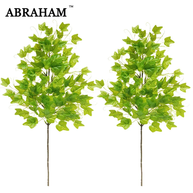 Зеленые осенние листья для украшения дома высота 67 см|Искусственные растения| |