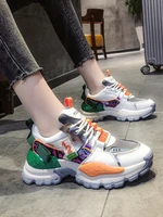 european station daddy shoes womens summer ins trendy 2021 summer new versatile breathable colorful casual sneakers