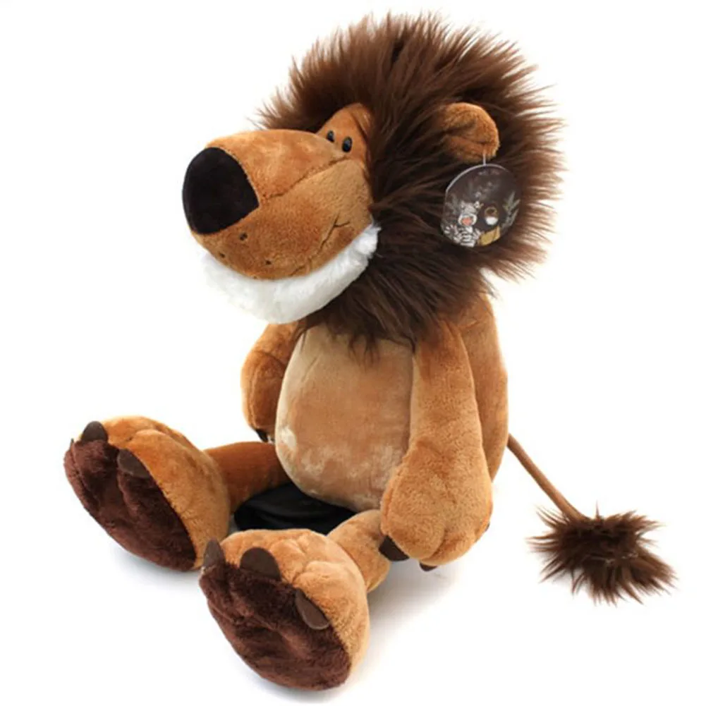 

Cartoon Lion Wild Animal Soft Plush Stuffed Doll Kids Toy Gift Sofa Bed Decor