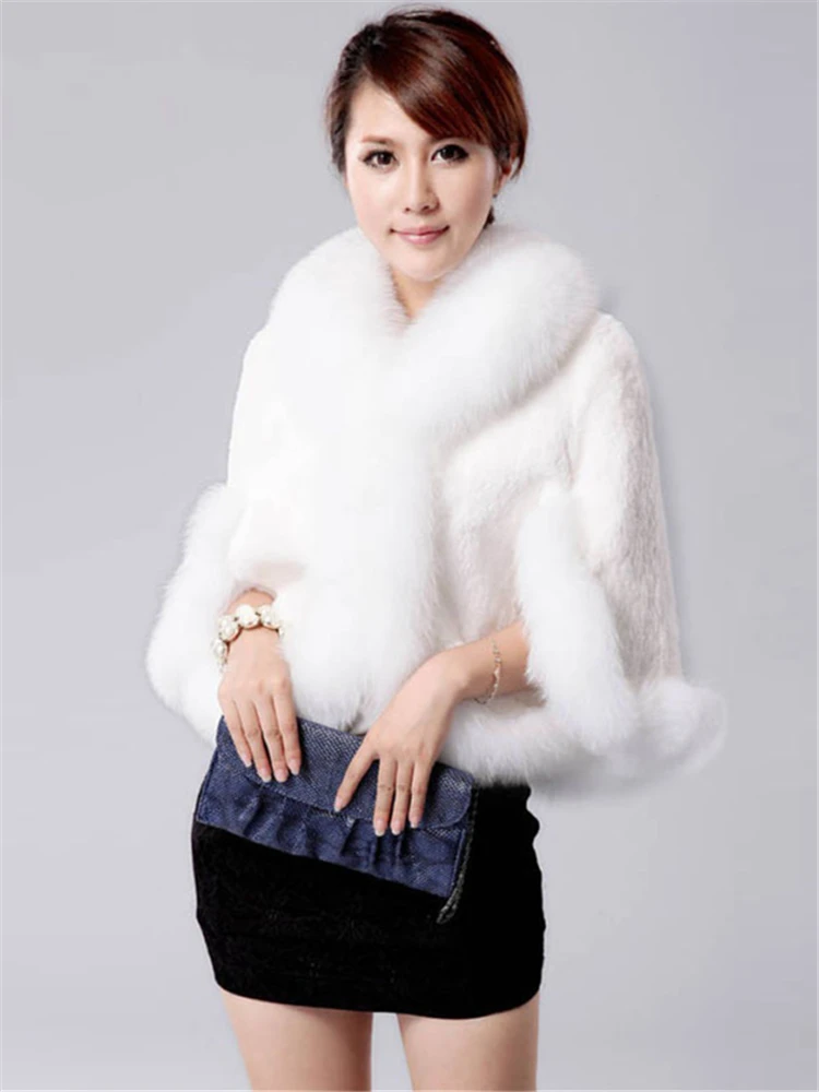 Женское пальто из искусственного меха новинка 2020 модная шаль плащ куртка черная