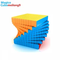 meilong magic speed 9x9x9 cube professional black and stickerless moyu 9x9 75 mm magic cubes puzzle adult antistress puzzles toy