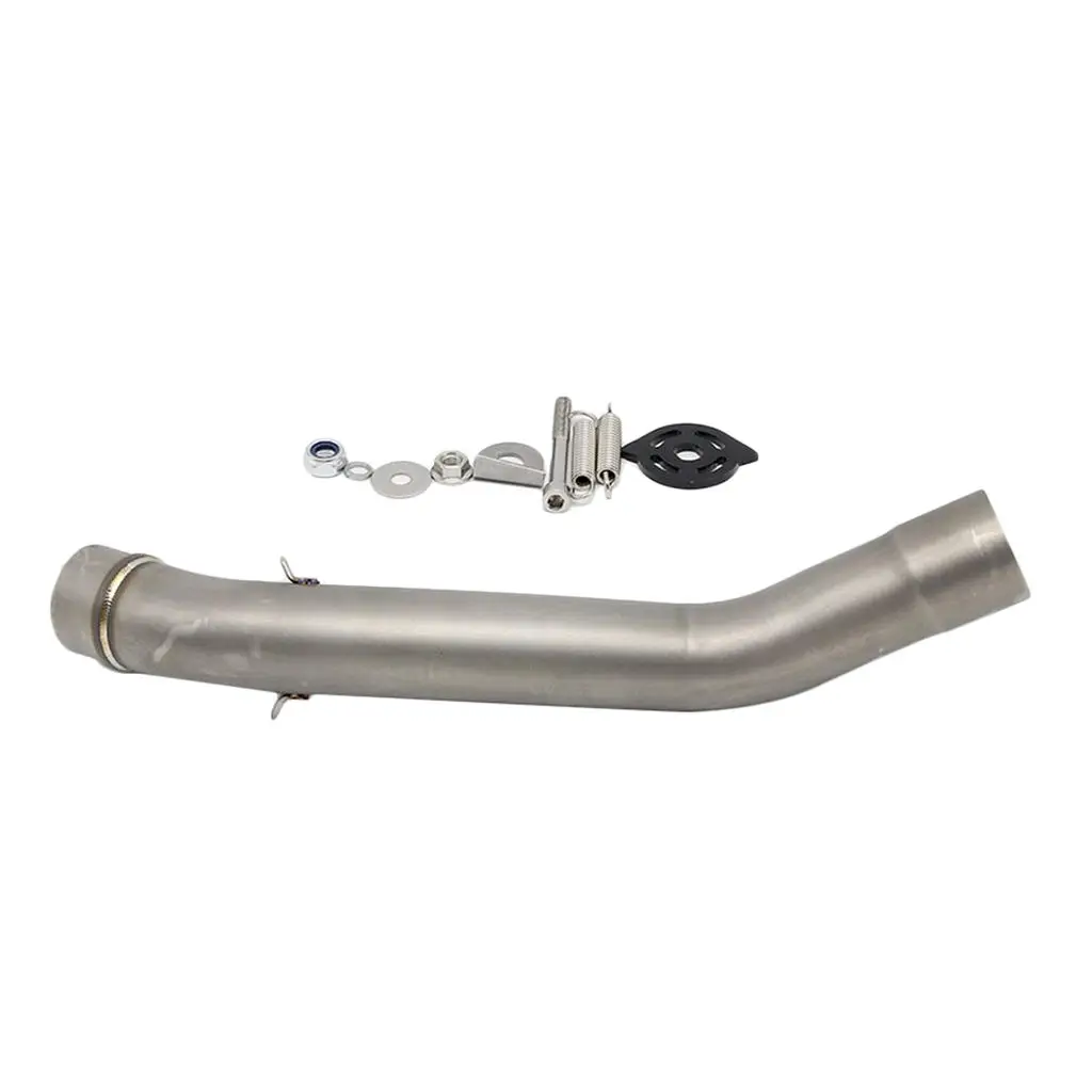 

Motorcycle Connecting Mid Link Pipe Slip On Exhaust For Kawasaki Z750