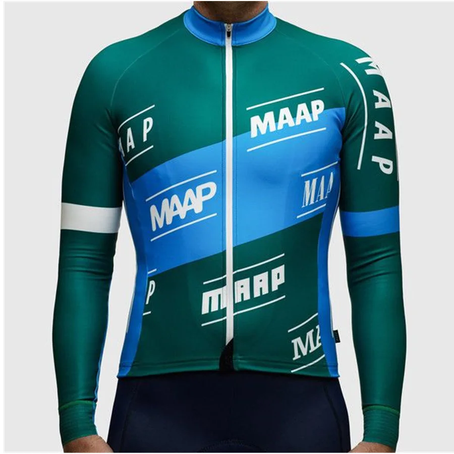 MAAP, одежда для велоспорта, зима, на заказ, Спортивная мужская велосипедная Толстовка с длинным рукавом, Майо ciclismo, вельвет, сохраняет тепло - Цвет: Золотой