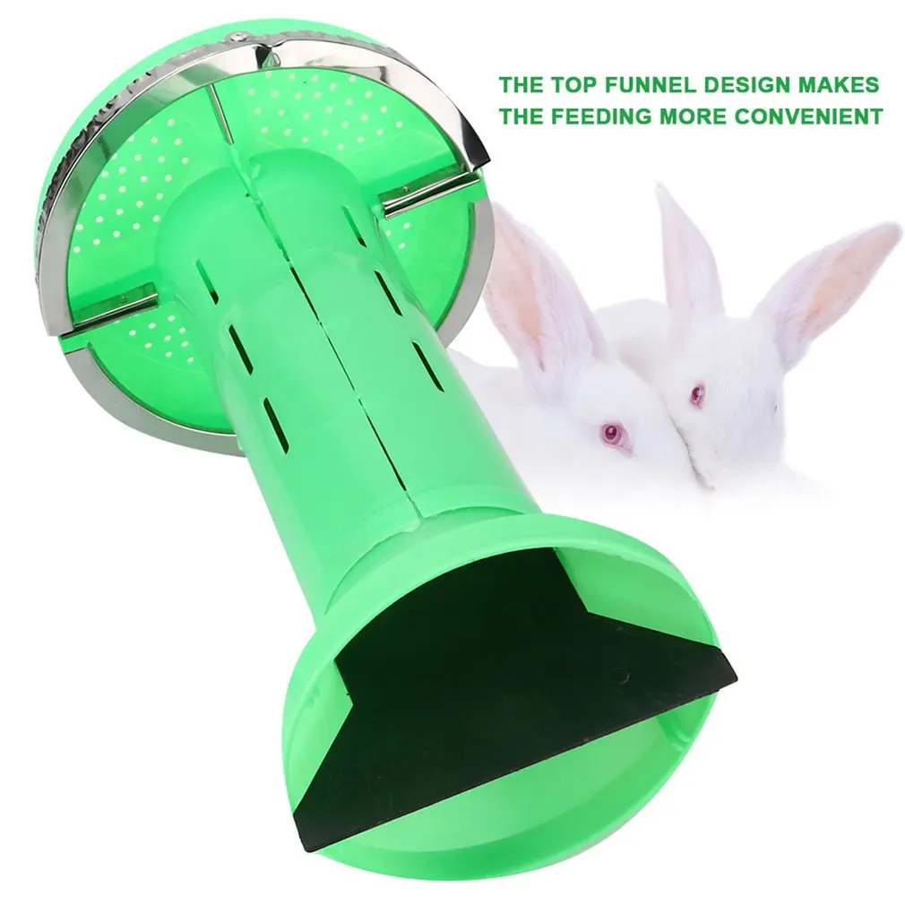 

Rabbit Food Box Thick Food Container Rabbit Food Box Feeding Equipment Assemblable Card Slot Rabbit Food Box