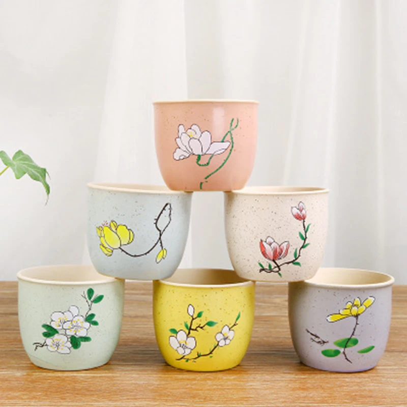Керамический суккулентный цветочный горшок мультяшный большой палец цветочные