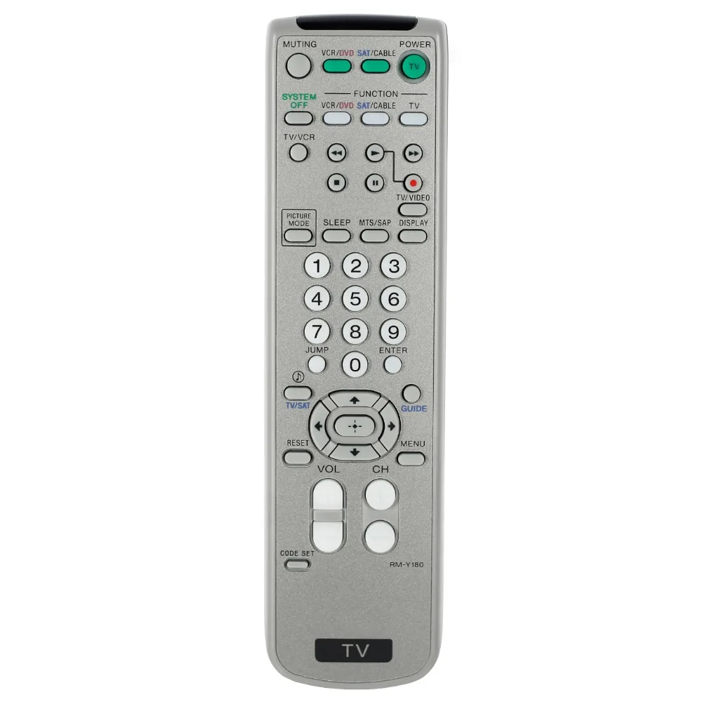 Новый дистанционный пульт RM Y180 для sony ТВ VCR DVD KV 20FV300 27FA310 32FS320 29FS120|Пульты ДУ| |