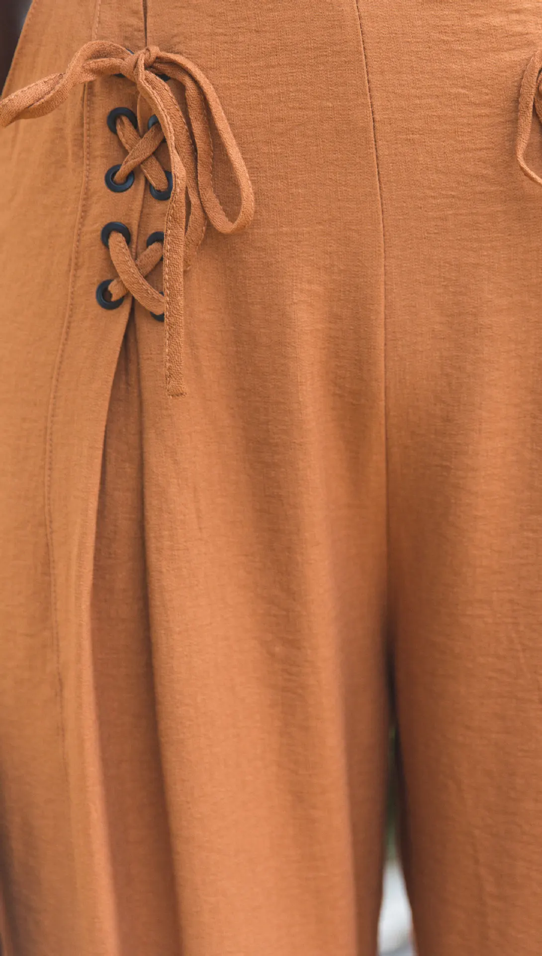 Женские весенние штаны с эластичной резинкой на талии длинные полиэфирные