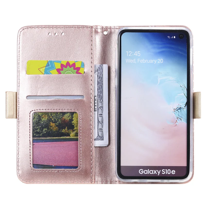 Флип кошелек на молнии чехол для Samsung Galaxy S21 S20 FE Ultra S10 E S9 S8 Plus S7 S6 Edge Note10 + роскошный
