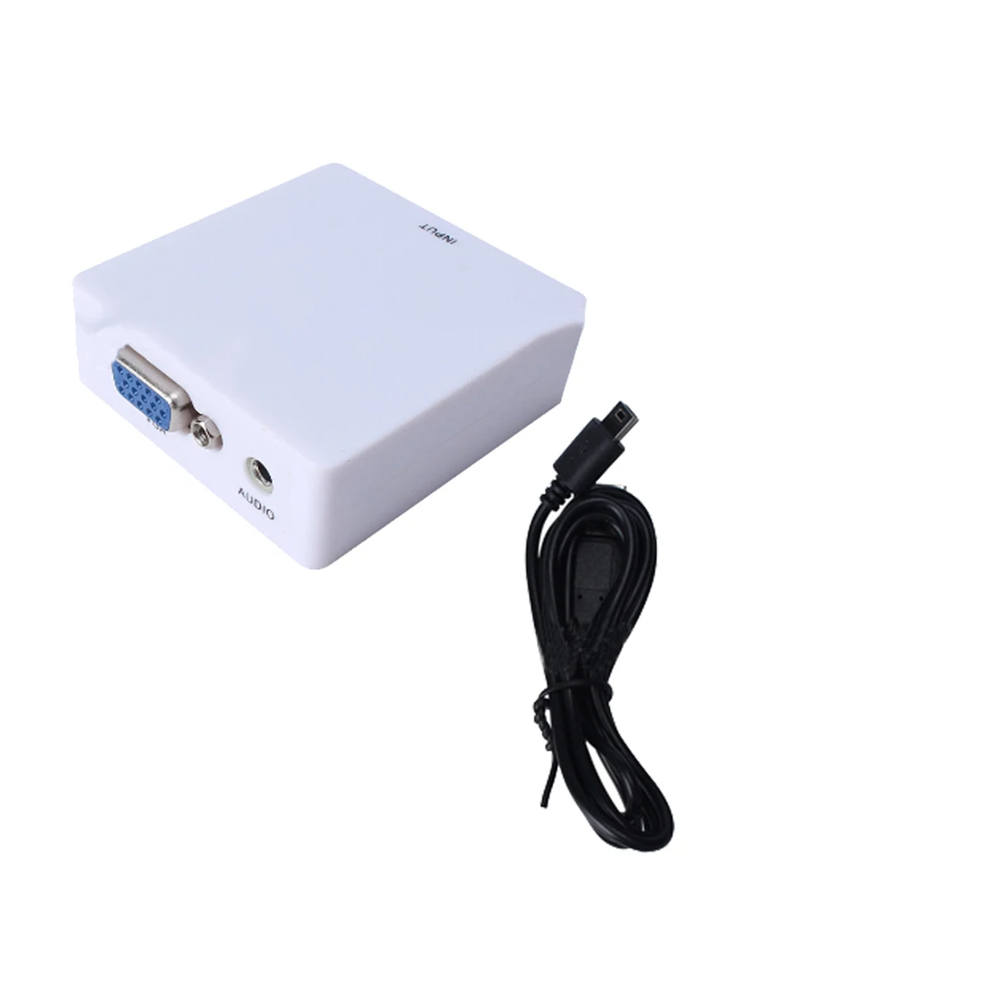 1080P конвертер с аудио HDMI-compatible2VGA устройство для видеосъемки адаптер беспроводной