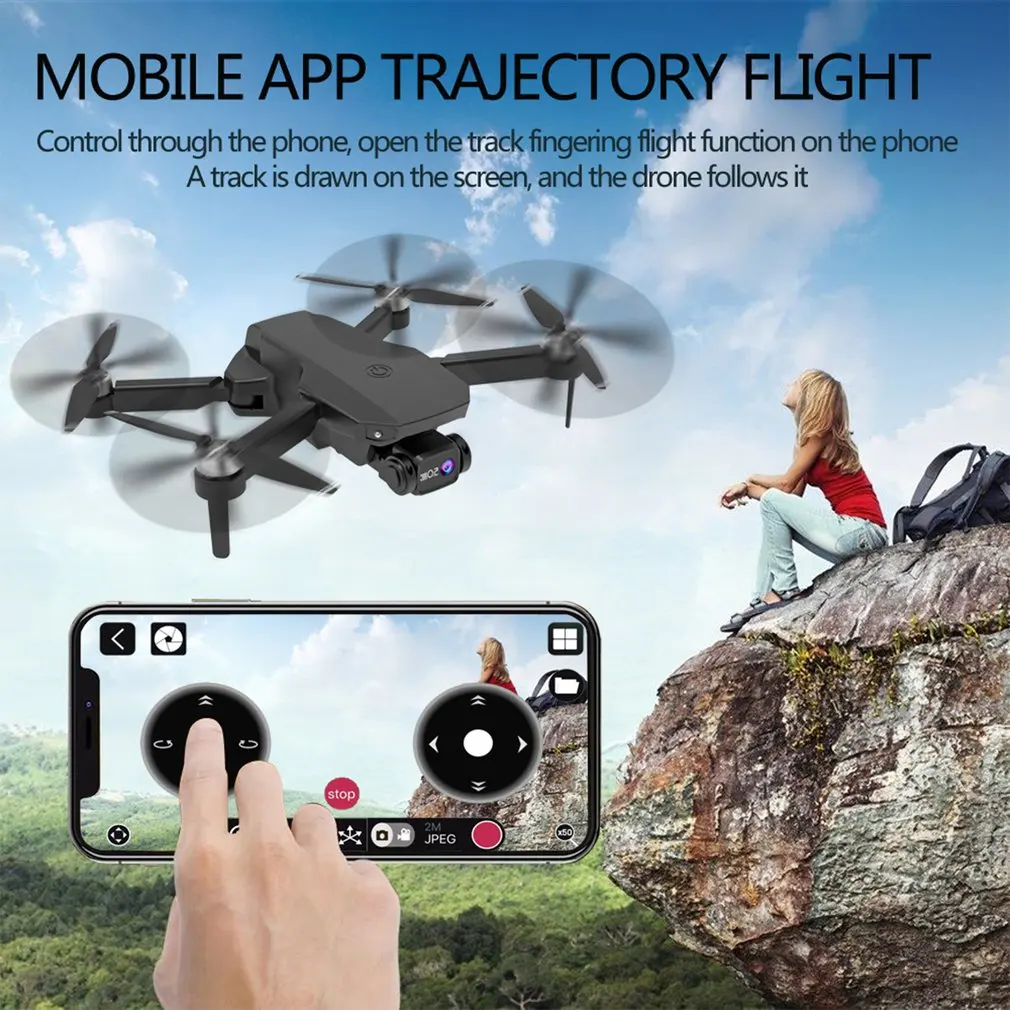 

CS003 Drone With Dual Camera High Definition 4K Professional Quadcopter FPV Photography Brushless 5G Wifi GPS Drone