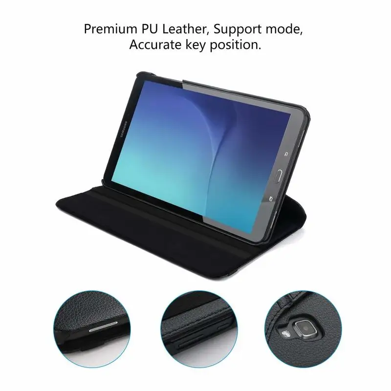 Вращающийся на 360 градусов чехол подставка для Samsung Galaxy Tab A6 10 1 A дюймов 2016 SM T580 T585