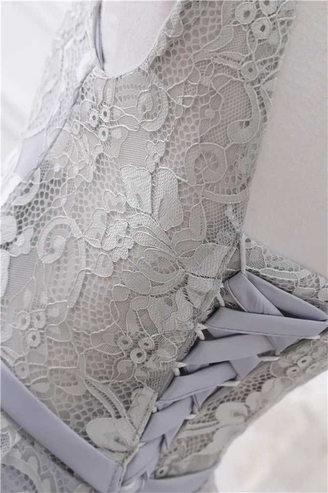 Кружевные Платья для подружек невесты короткий корсет подростков