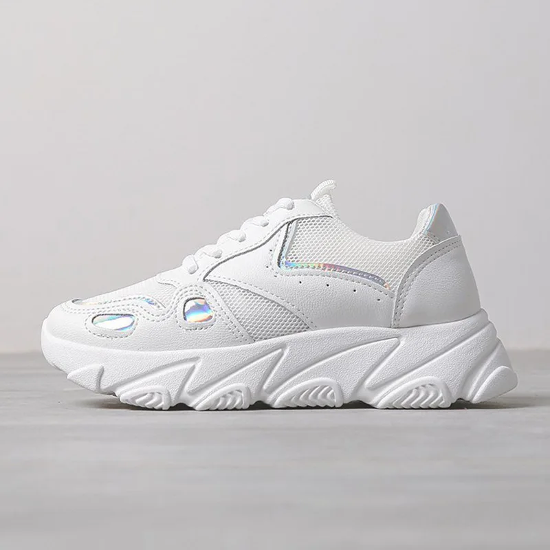 

Shoes Women's Sneakers Summer 2021 Tennis Female Platform Woman-shoes New Casual Mesh Trainers Fashion Thick Sole Roses Riband L