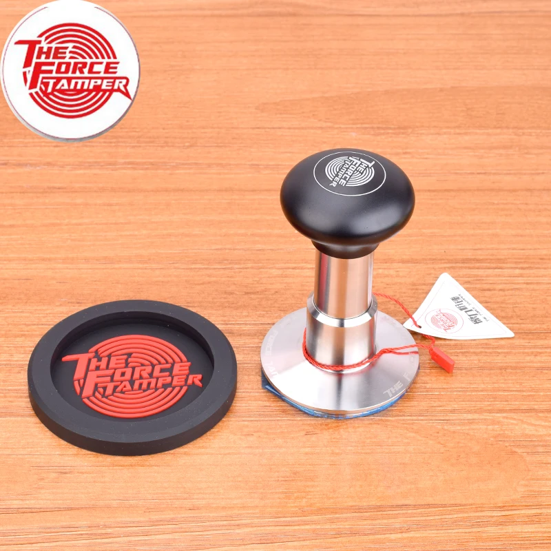 The force tamper with metal handle 58.35mm/54mm/58.5mm Hand Press Coffee powder hammer Tools | Дом и сад