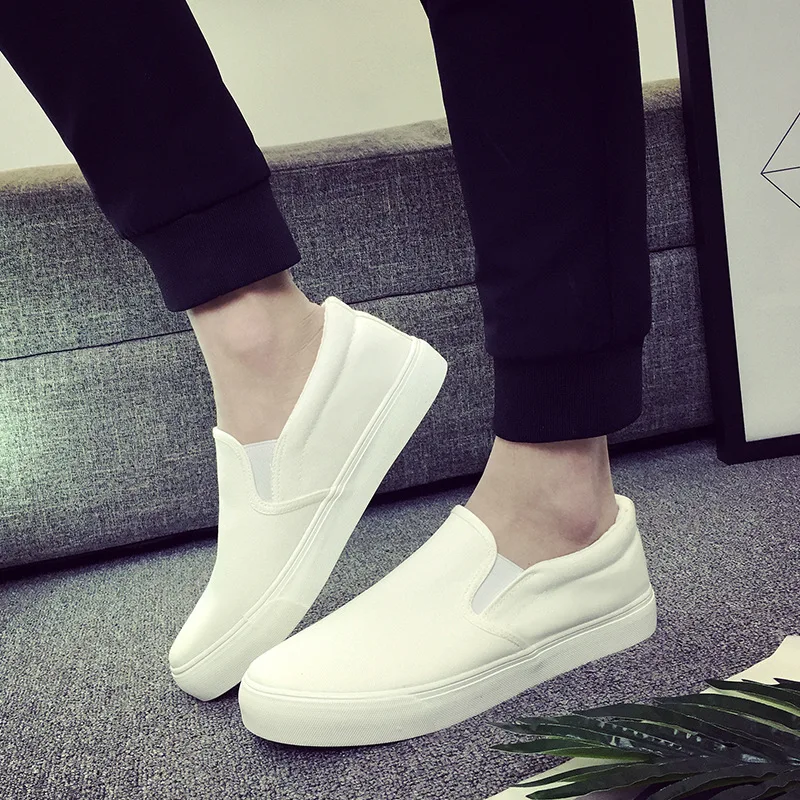 

Spring thick soled men's canvas Korean old Beijing cloth shoes