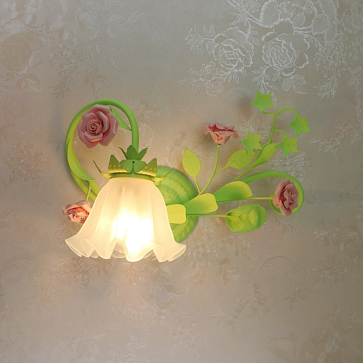 

Хрустальный настенный светильник, светильник для гостиной