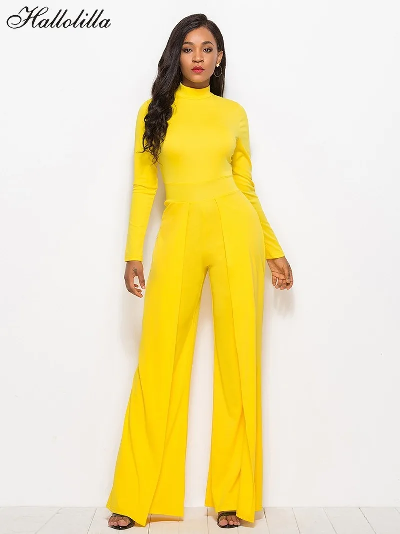 

Модные комбинезоны с широкими штанинами для женщин, повседневный женский комбинезон, боди, женская одежда, женский комбинезон с низом, женс...