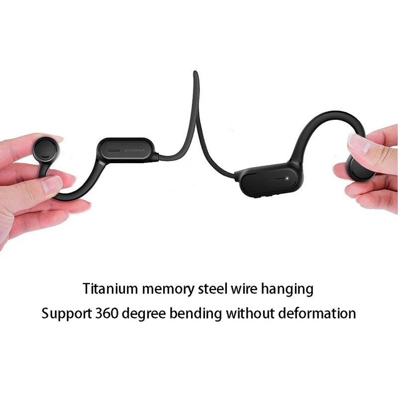 AS1 Беспроводные наушники с костной проводимостью Bluetooth 5 0 Handsfree Спортивная