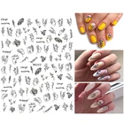 1 шт., 3D-наклейки для ногтей в форме привлекательной леди