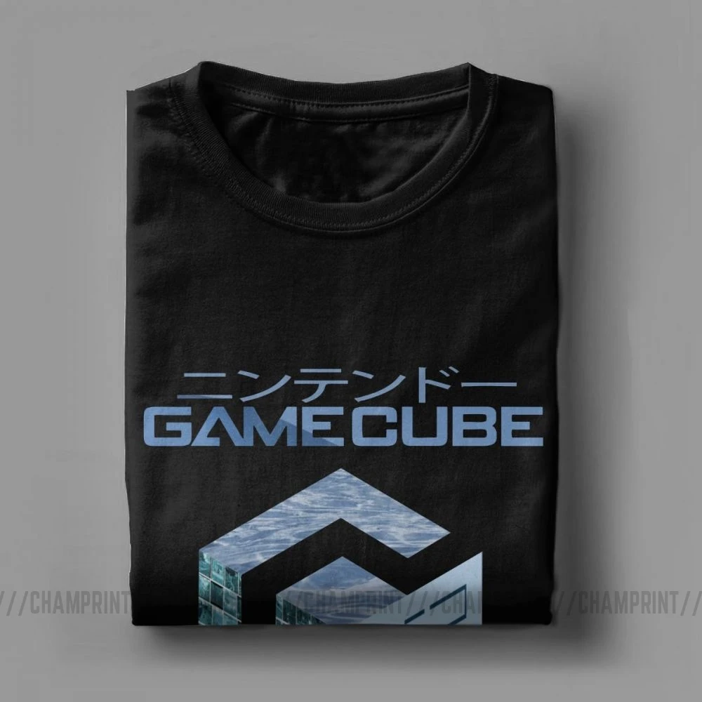 Мужская футболка Vaporwave Gamecube Забавные футболки с коротким рукавом Vapor Wave Memes одежда