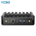 Мини-ПК YCSD, Intel Core i5-4200U 5200U i3 7100U HDMI VGA 4 * USB3.0 2 * USB2.0 300 Мбитс WiFi Windows 10 11 Linux