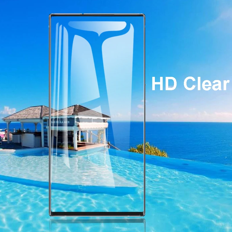 Защитное 3d стекло для samsung galaxy note 10 plus pro защитная пленка экрана note10 закаленное +