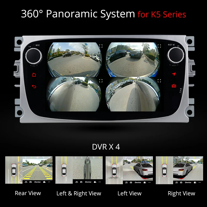 Ownice DSP Android автомобильный dvd-плеер 2 Din 64G радио GPS Navi для Ford Focus Mondeo Kuga C-MAX S-MAX Galaxy