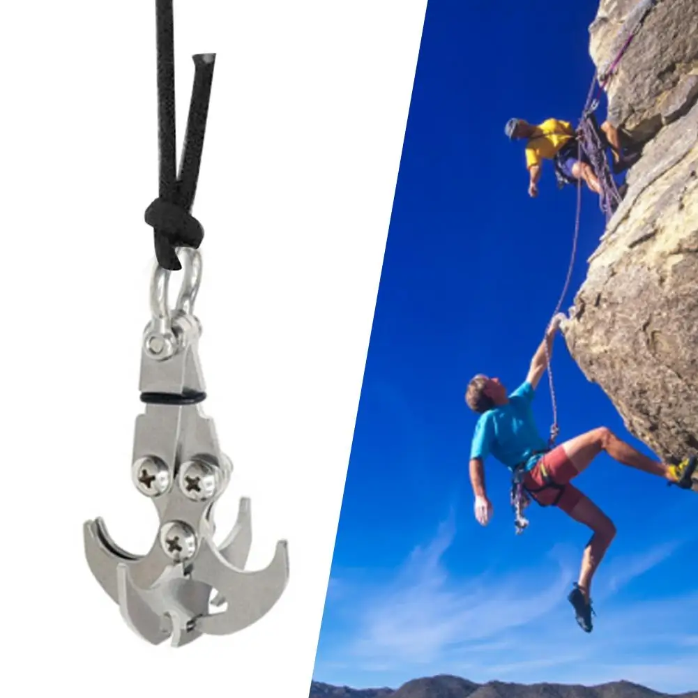 Многофункциональный гравитационный крючок из нержавеющей стали складной для