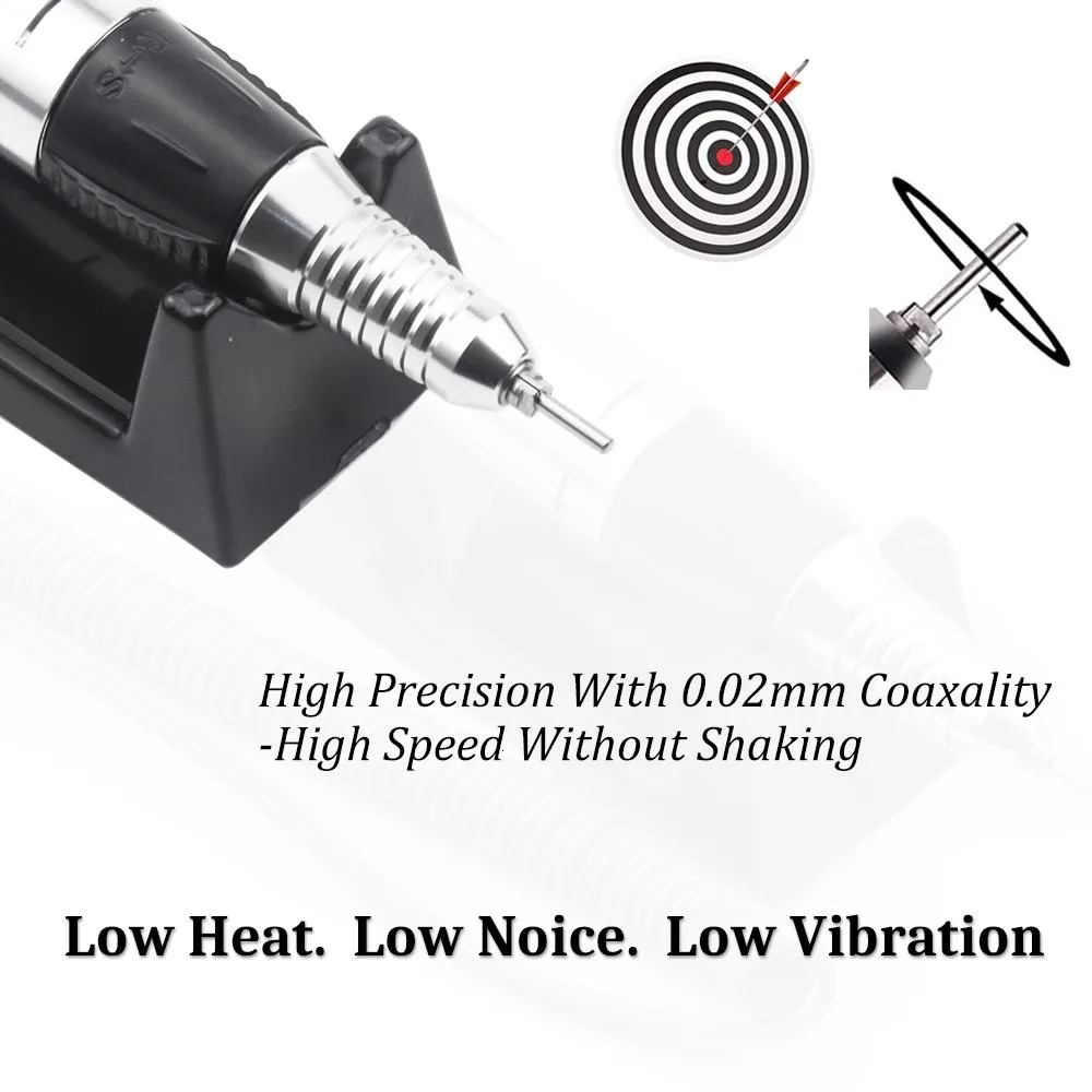 Электрическая машинка для маникюра и педикюра 35000 об/мин профессиональная