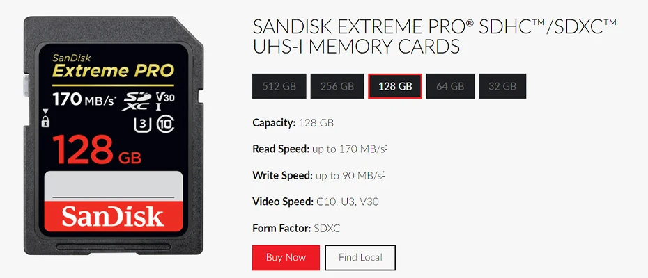 SanDisk Extreme Pro sd-карта 32 ГБ карта sd класс 10 64 Гб sd 128 ГБ scheda sd256G SDHC SDXC UHS-I 95 м/с V30 4K для цифровой камеры