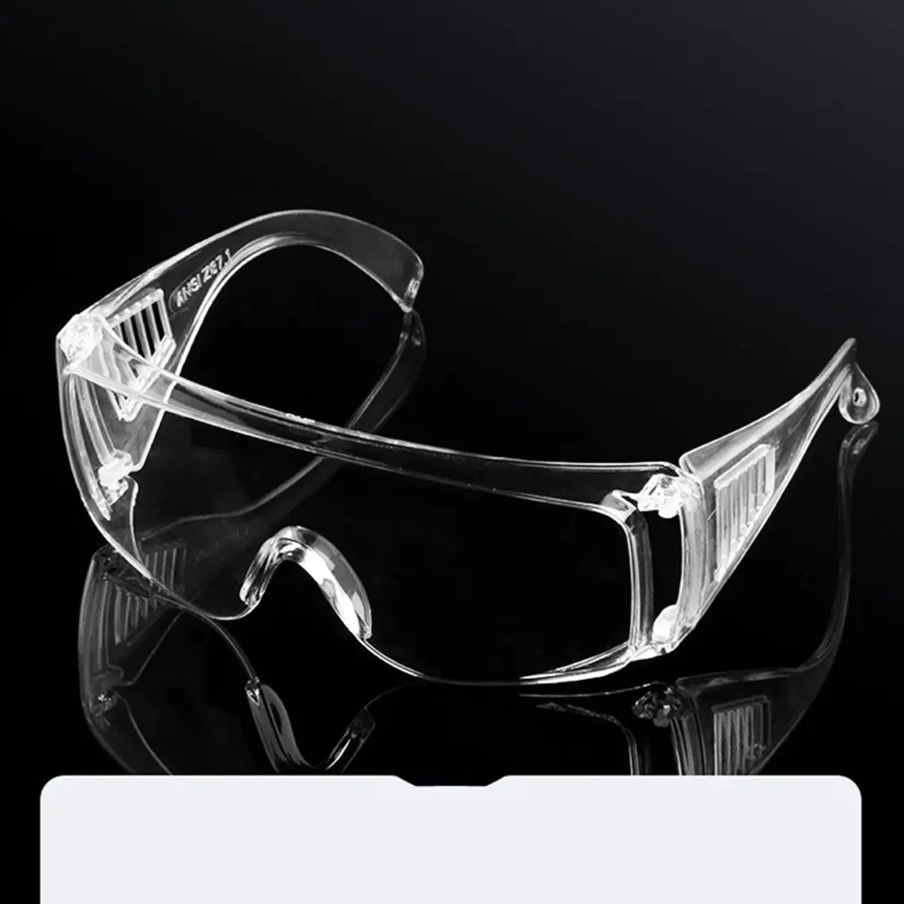Clear Safety Goggles Eye Protection Protective Anti Fog Glasses Dust Eyewear Motorcycle Equipment | Автомобили и мотоциклы