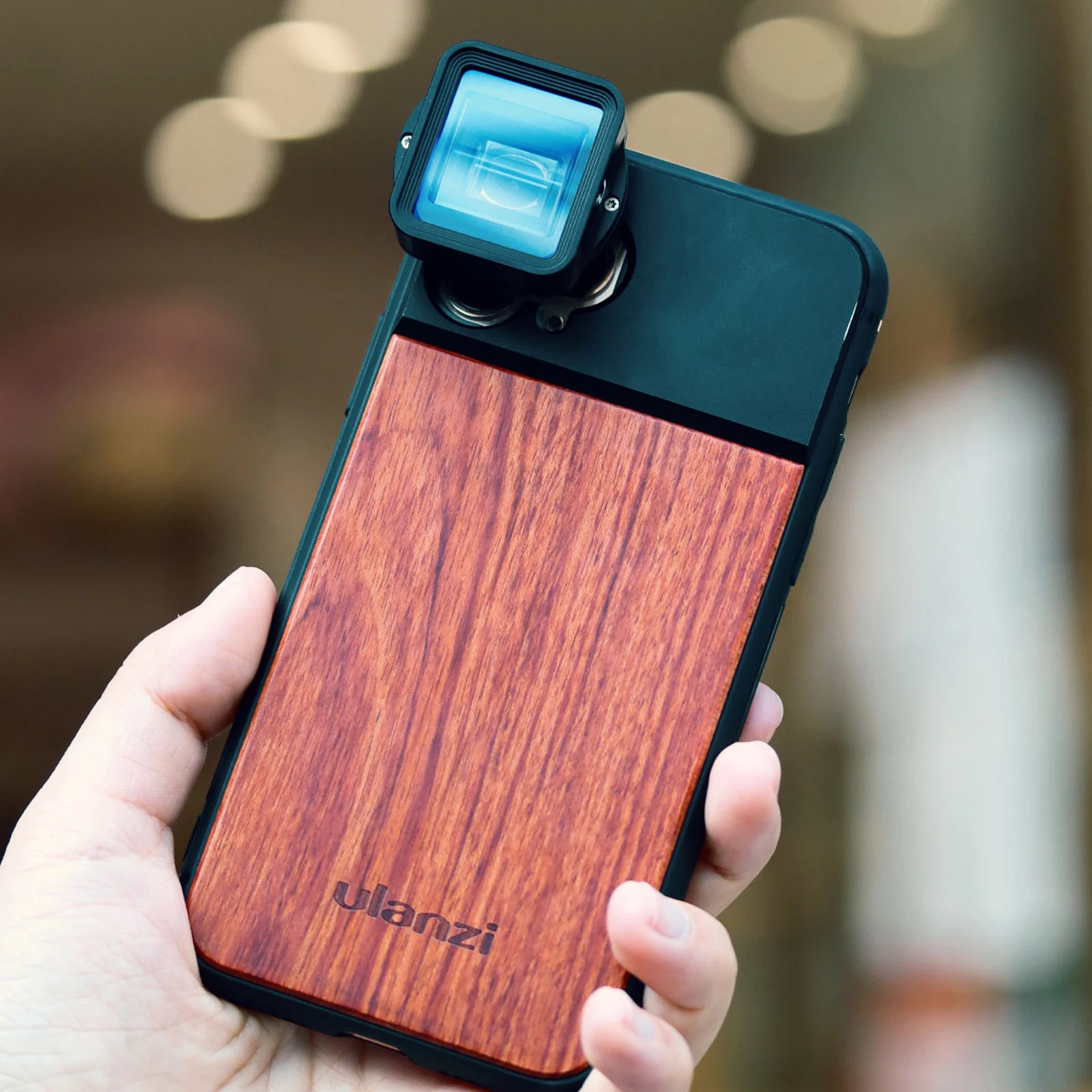 Универсальный анаморфный объектив Ulanzi 17 мм 1 33x для телефона IPhone Xs Max X Huawei P20 Pro Mate