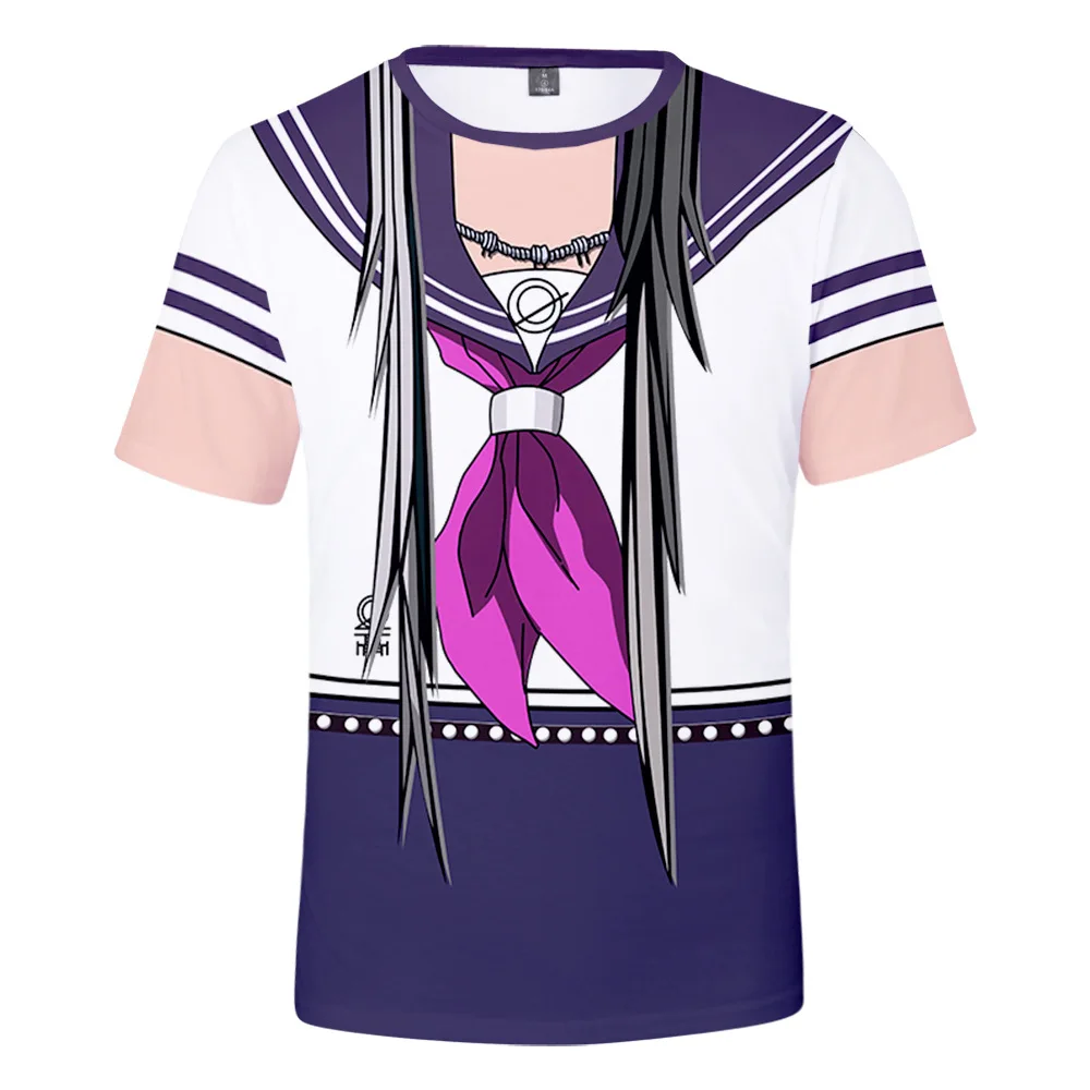 

Футболка с круглым вырезом и коротким рукавом для мальчиков и девочек