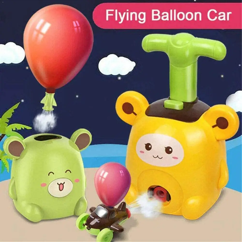 

Children's Aerodynamic Car balloon Car Press Car Inertial Car Toy Aerodynamic Children's Children's Enlightenment Car R1V7