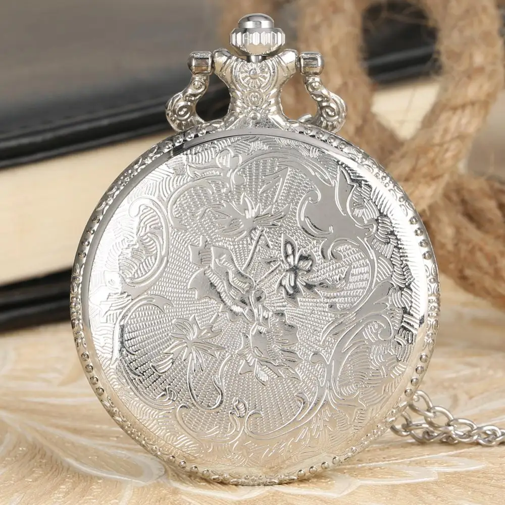 Часы наручные мужские и женские кварцевые с подвеской цепочкой большие размеры