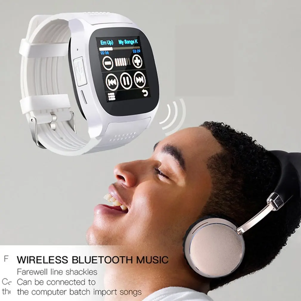 T8 Bluetooth смарт-карты телефон часы спортивные шаг умные часы с камерой Facebook Whatsapp поддержка SIM TF карты вызова