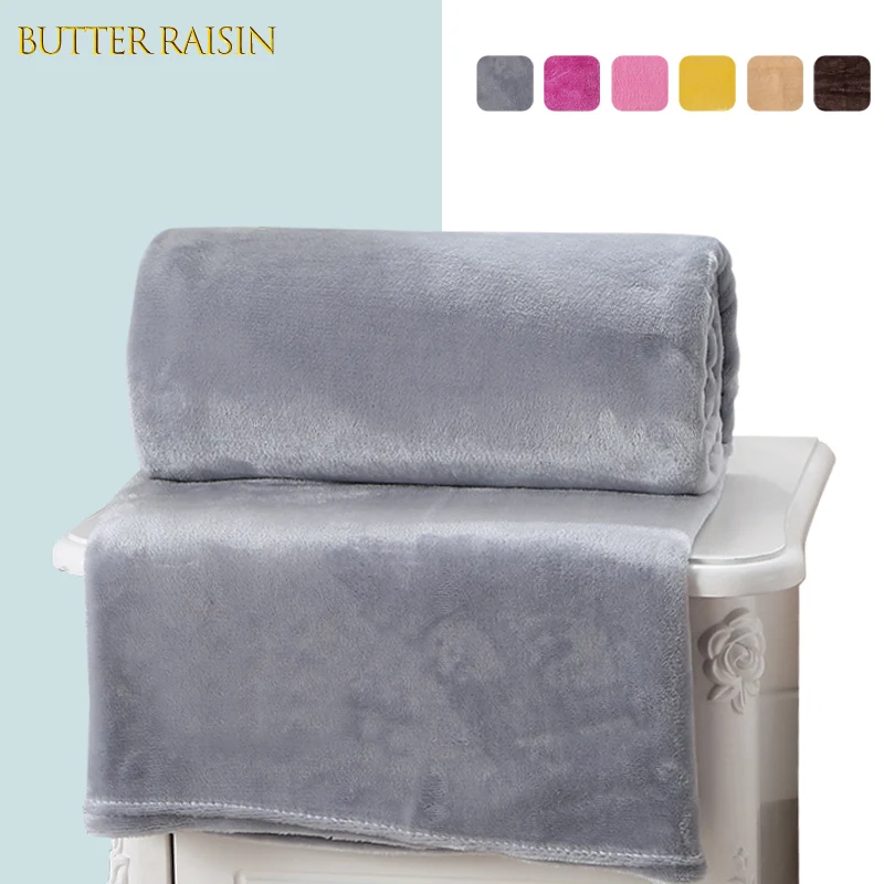 6 цветов для кожи коралловый бархат диван кровать одеяло двустороннее супер