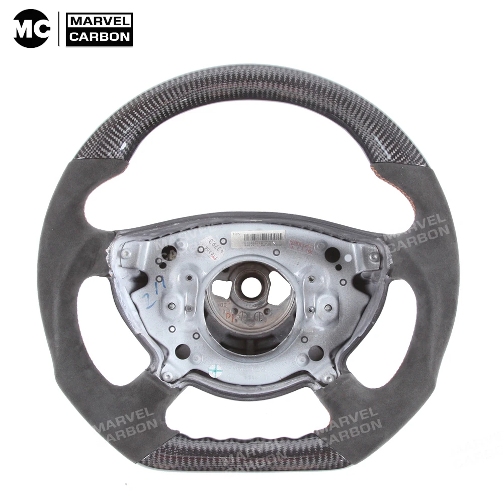

Carbon Fiber Steering Wheel for Mercedes Benz GLA GLK CLA CLS SL AMG E C Class X156 X204 C117 X117