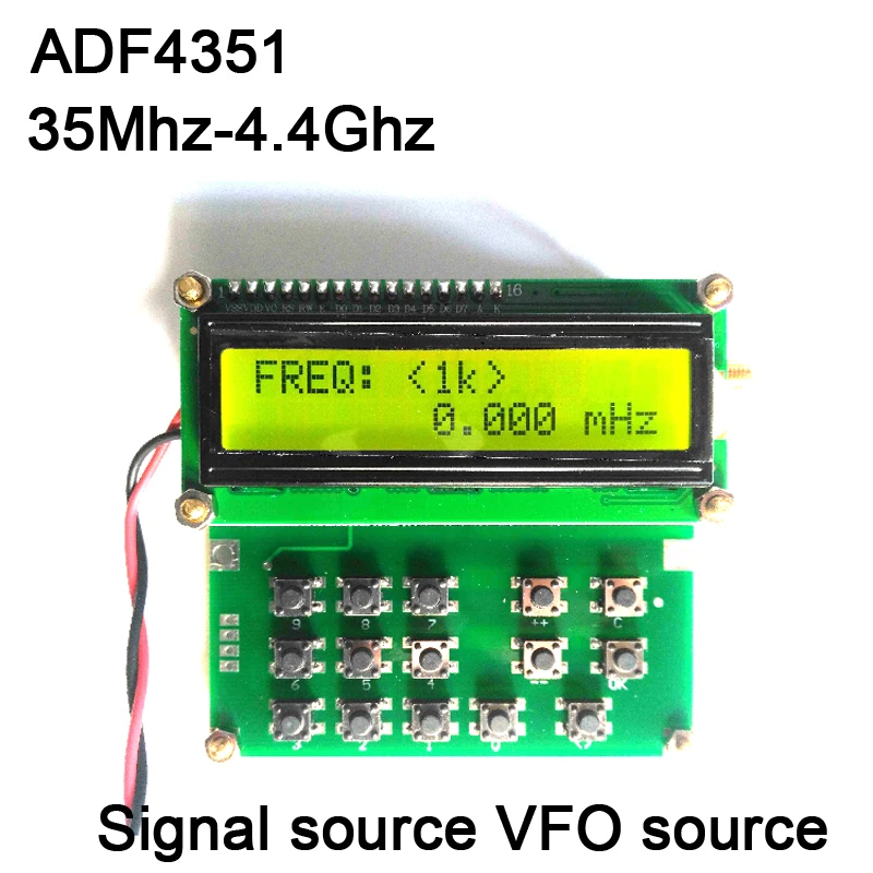 35Mhz 4 Ghz ADF4351 источник сигнала VFO осциллятор переменной частоты DDS генератор