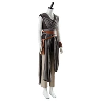 star cosplay wars rey cosplay costume adult women outfit suit uniform halloween carnival costume