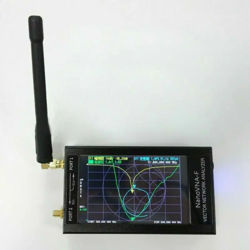 50 кГц-1000 МГц NanoVNA-F 2 8 ЖК-дисплей HF VHF UHF VNA Векторный анализатор сети |