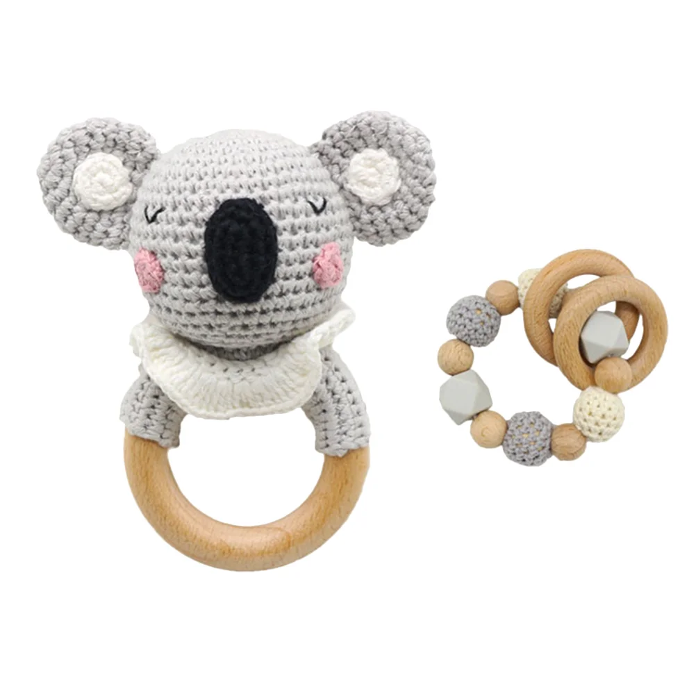 

2 шт., детский деревянный Прорезыватель для зубов