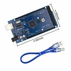 MEGA2560 MEGA 2560 R3 ATmega2560-16AU CH340G Pro Mini MEGA2560 AVR USB макетная плата MEGA2560 Кабельная линия