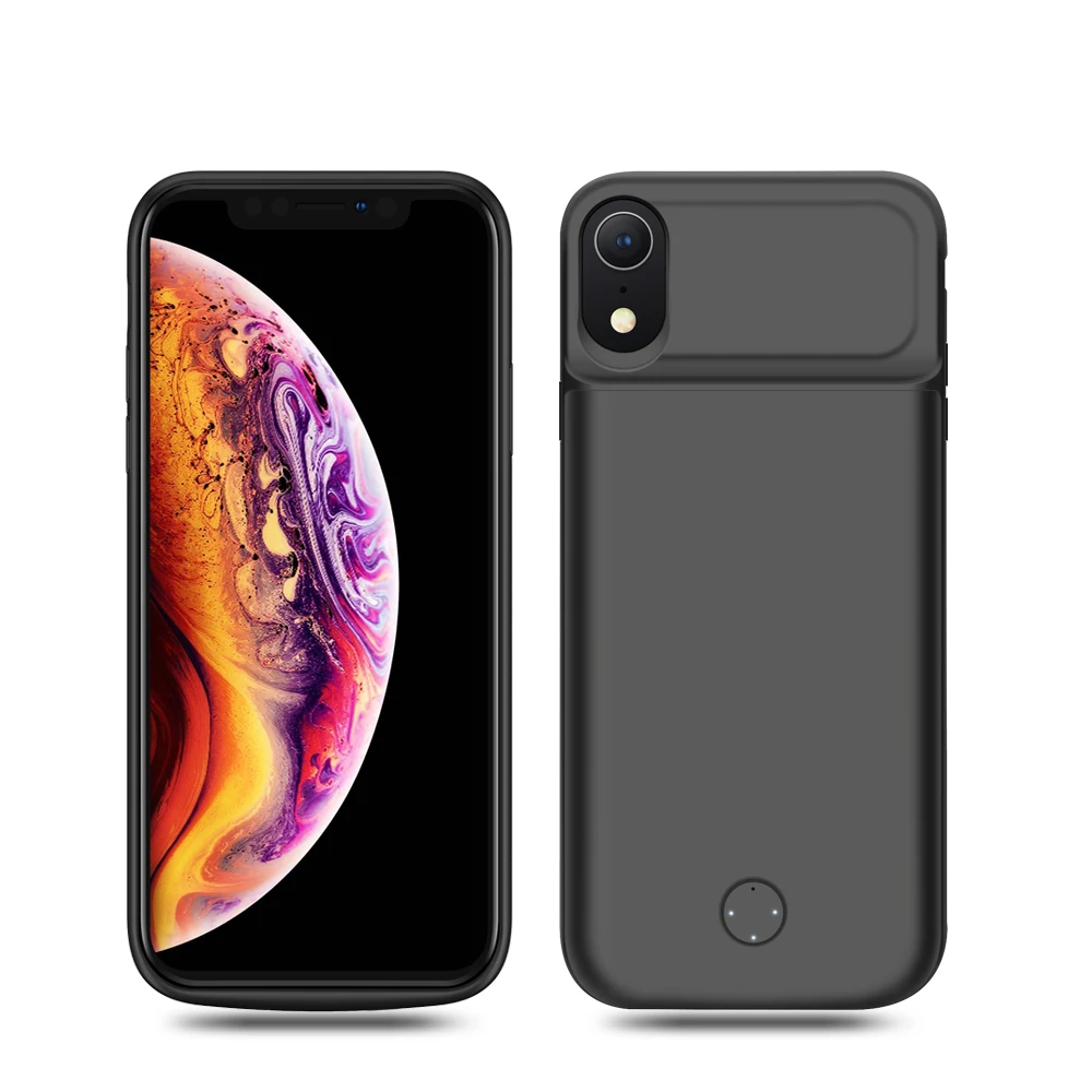 Для iPhone 11 Pro Чехол для зарядного устройства 4000 мАч Внешний аккумулятор для зарядки iPhone XS 6 6S 7 8 SE 5 5S чехол для аккумулятора - Цвет: for iphone Xs Max