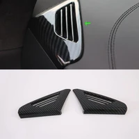 car accessories interior decoration abs front upper air vent outlet cover trims for tesla model x 2019