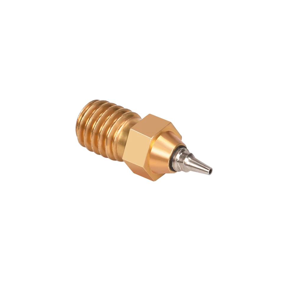 Высокое качество Budaschnozzle1.1 латунная насадка 0,2/0,3/0,4/0,5 мм 1,75 мм нити 3D-принтеры Запчасти для Ender-3 CR-10 j-head Hotend