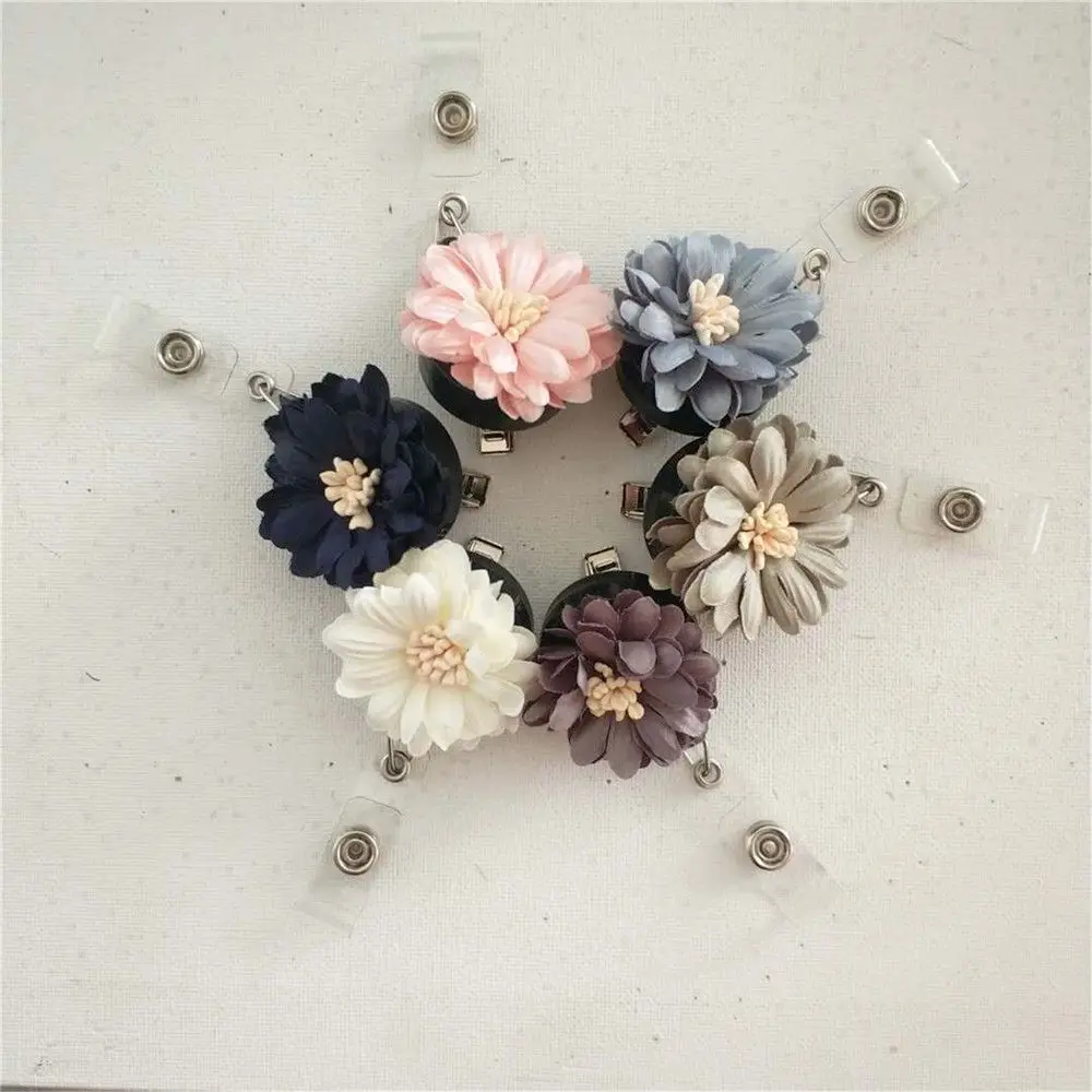 1 шт. модная ручная плетеная выдвижная катушка для значка легко тянет