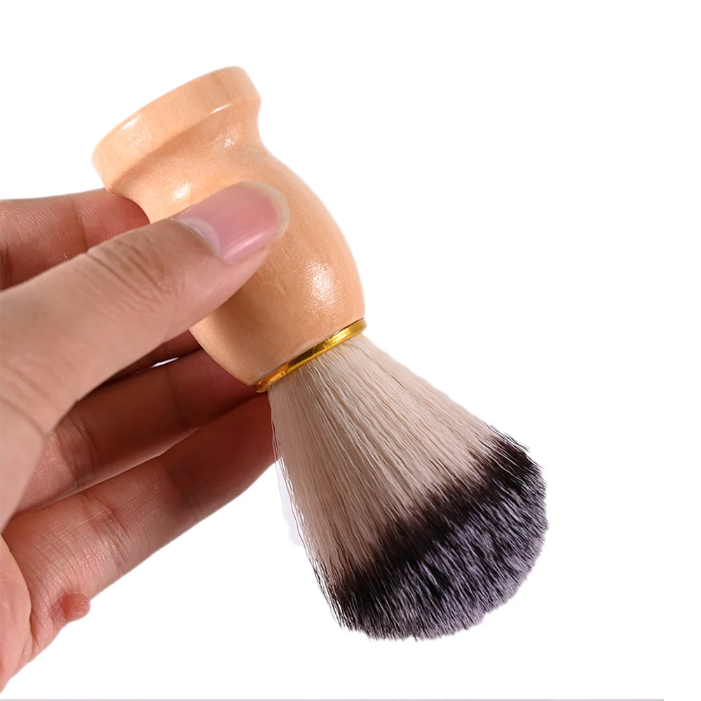 

Men Shaving Beard Brush Badger Hair Shave Wooden Handle Facial Cleaning Appliance High Quality Pro Salon Tool Barber Tools